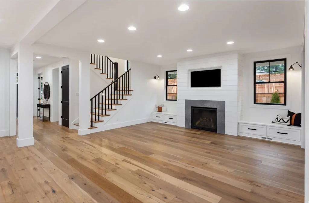 Professional flooring installation by Adval Construction Bay Area